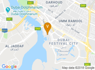 map of Dubai Festival City Mall