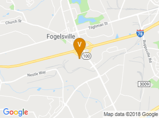map of Holiday Inn Allentown-I-78 (Lehigh Valley)