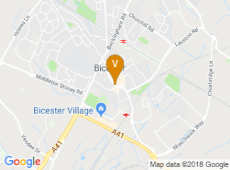 map of Bicester Bridal