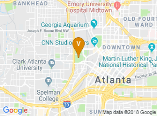 map of Mercedes-Benz Stadium