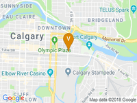 map of Studio Bell, home of the National Music Centre