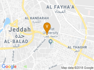 map of Holiday Inn Jeddah - Al Salam