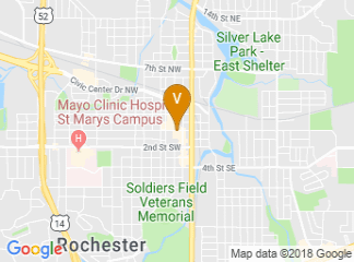 map of The Kahler Grand Hotel