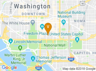 map of Trump International Hotel Washington, D.C.