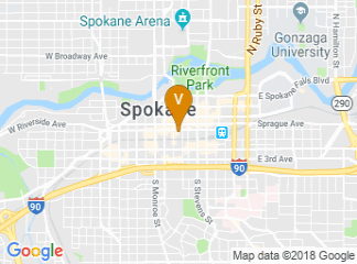 map of Davenport Hotel Tower