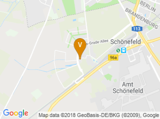 map of Holiday Inn Berlin Airport - Conf Centre