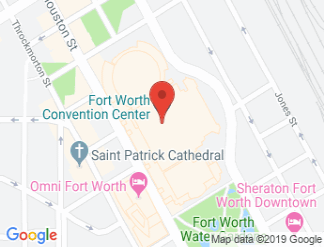 map of Ft Worth Convention Center