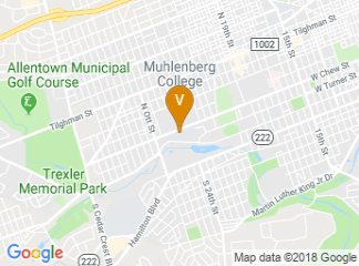 map of Muhlenberg College