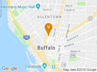 map of The Westin Buffalo
