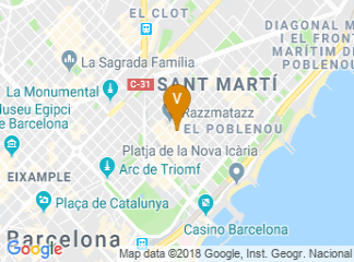 map of Hotel & Spa Villa Olímpic@ Suites