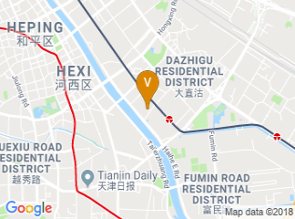 map of Wanda Vista Tianjin