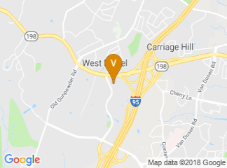 map of DoubleTree by Hilton Hotel Laurel