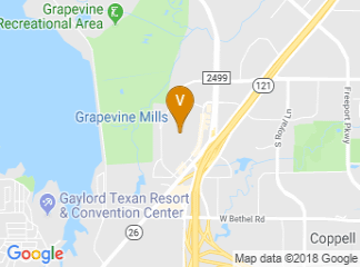 map of Grapevine Mills