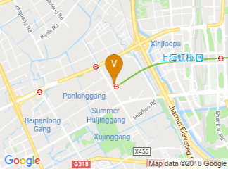map of InterContinental Shanghai NECC