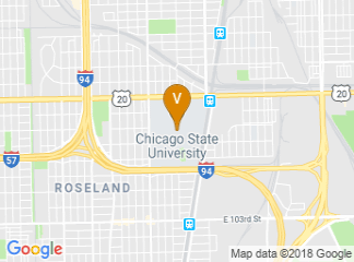 map of Chicago State University