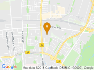 map of Star Inn Hotel Premium München Domagkstrasse, by Quality