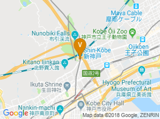 map of Crowne Plaza ANA Kobe