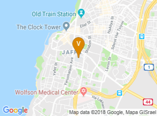 map of The Academic College of Tel Aviv-Yaffo