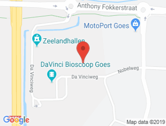 map of Zeelandhallen Goes