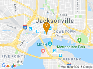 map of Omni Jacksonville Hotel