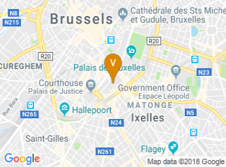 map of Egmont Palace