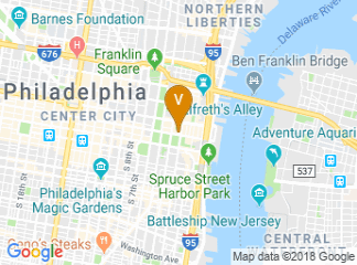 map of Chemical Heritage Foundation