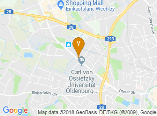 map of University of Oldenburg