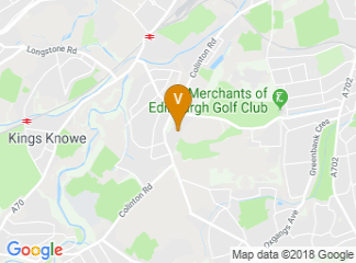 map of Edinburgh Napier University Craiglockhart Campus