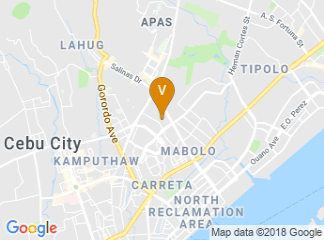 map of IEC Convention Center Cebu (IC3)