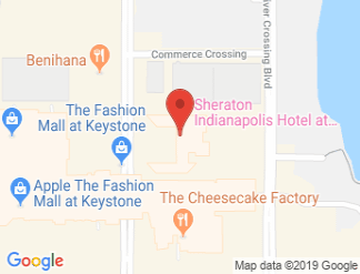 map of Sheraton Indianapolis Hotel at Keystone Crossing