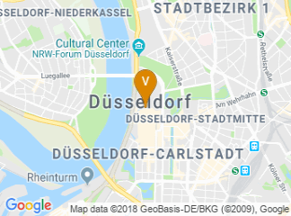 map of messe dusseldorf