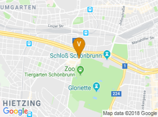 map of Austria Trend Parkhotel Schonbrunn