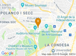 map of Hyatt Regency Mexico City