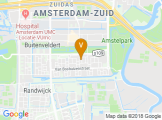 map of Hotel NH Amsterdam Zuid