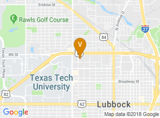 map of Overton Hotel & Conference Center