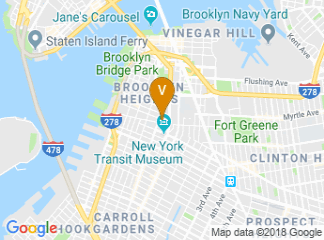 map of Brooklyn Borough Hall