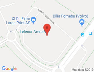 map of Telenor Arena