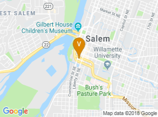 map of Salem Convention Center