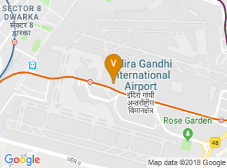 map of New ATC Tower IGI Airport