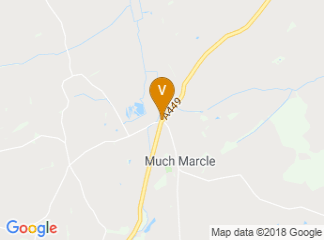 map of Much Marcle Garage