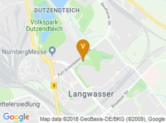 map of Exhibition Center Nürnberg Messezentrum