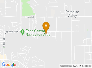 map of Sanctuary Camelback Mountain Resort