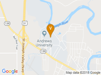 map of Andrews University