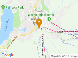 map of The Westin Resort & Spa, Whistler