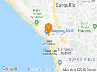 map of JW Marriott Hotel Lima