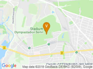 map of Olympiastadion Berlin