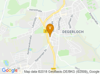 map of International School of Stuttgart Degerloch Campus