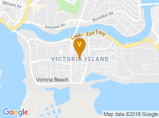 map of LAGOS Oriental Hotel