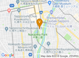 map of Sapporo Park Hotel
