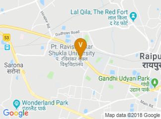map of International Hockey Stadium Raipur